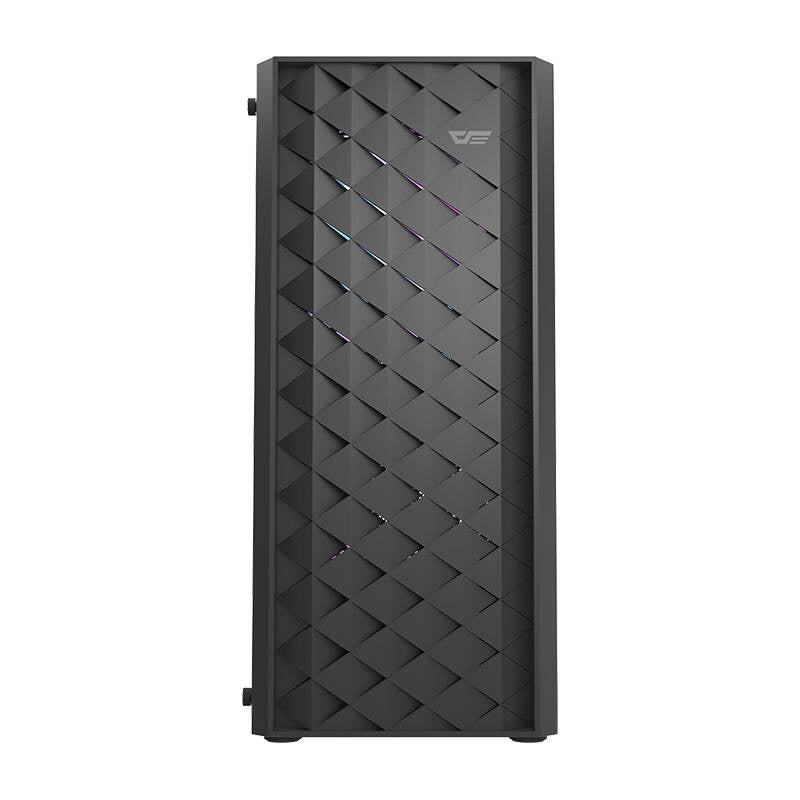 Darkflash DK351 θήκη υπολογιστή (μαύρη) + 4 ανεμιστήρες RGB