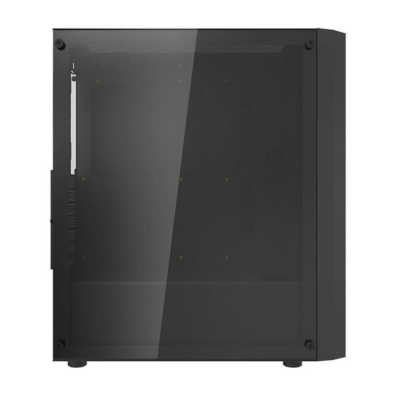 Darkflash DK351 θήκη υπολογιστή (μαύρη) + 4 ανεμιστήρες RGB