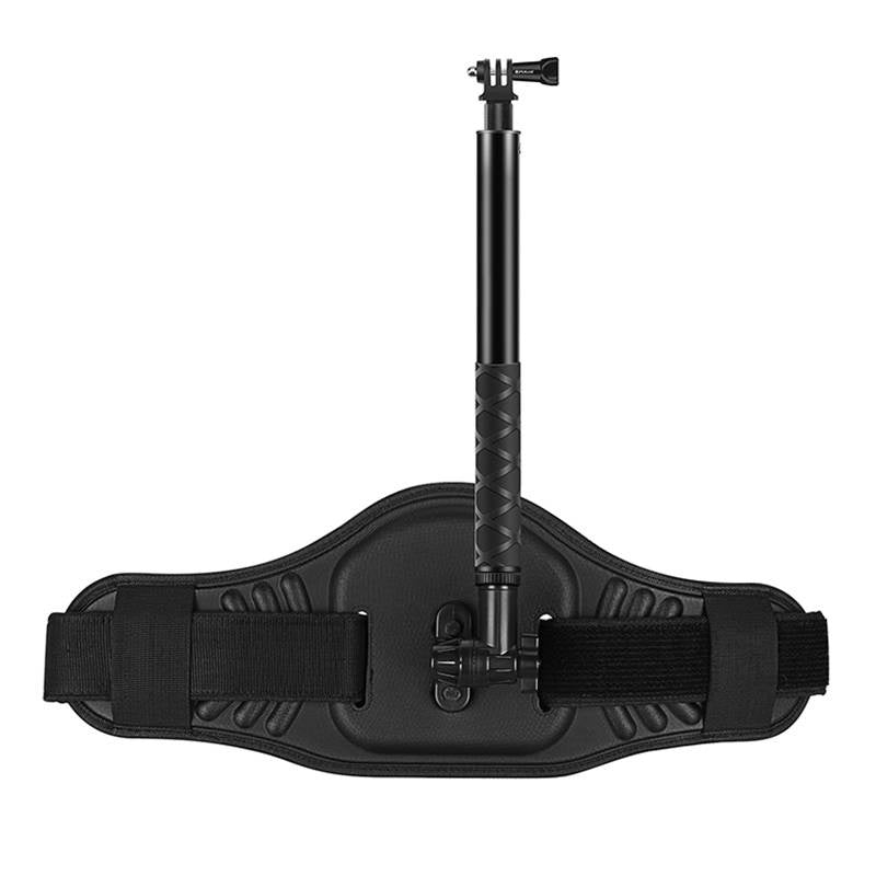 Photo belt Puluz with selfie stick for sports cameras (DJI Action, GoPro, Insta360)