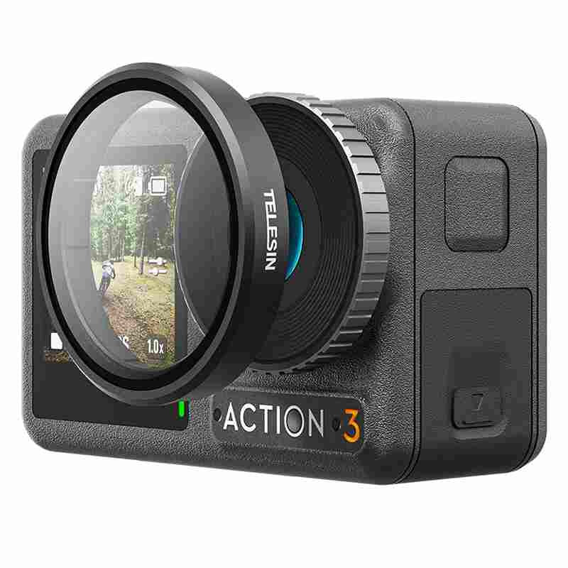 TELESIN Filter set CPL/ND8/ND16/ND32 for DJI Action 3 / 4 / 5