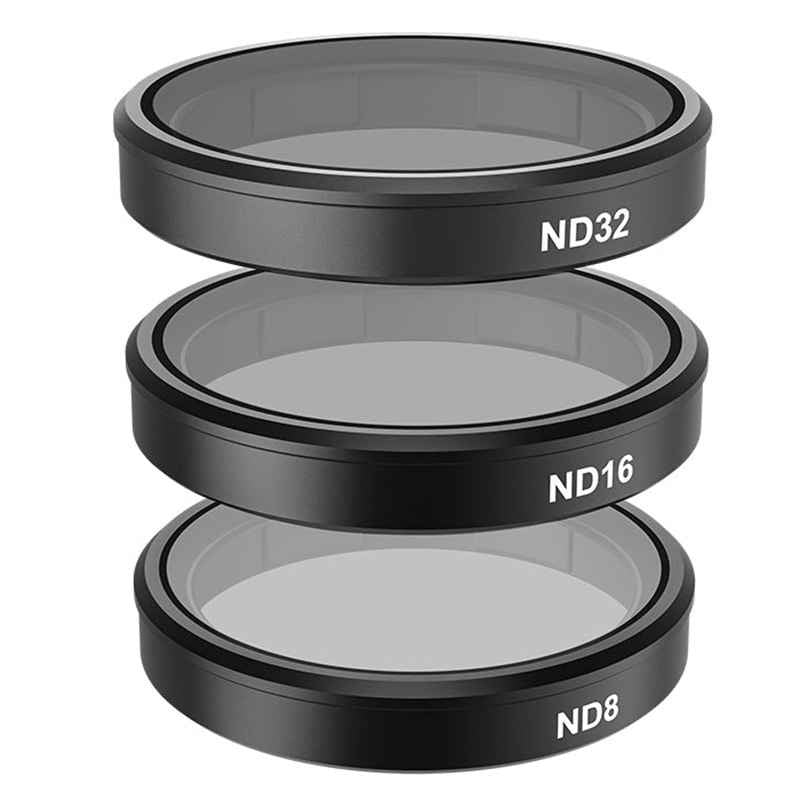 TELESIN Filter set CPL/ND8/ND16/ND32 for DJI Action 3 / 4 / 5