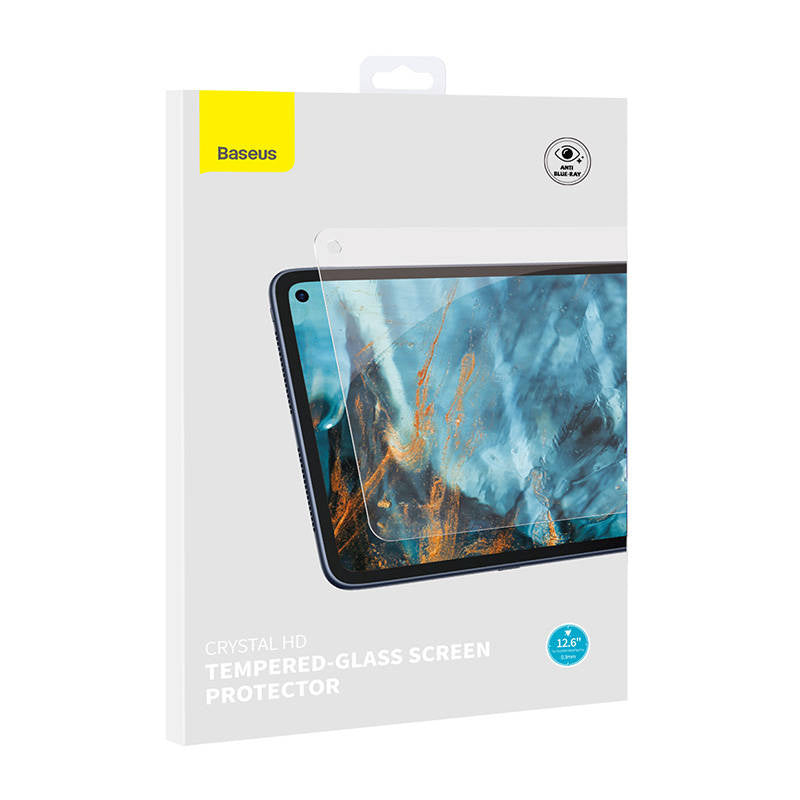 Baseus Προστατευτικό Οθόνης Crystal Tempered Glass 0.3mm για Tablet Huawei MatePad Pro 12.6" (Διαφανές)