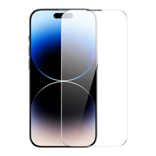 Baseus Προστατευτικό Οθόνης Tempered Glass Corning με Φίλτρο Σκόνης για iPhone 14 Pro Max (Διαφανές)