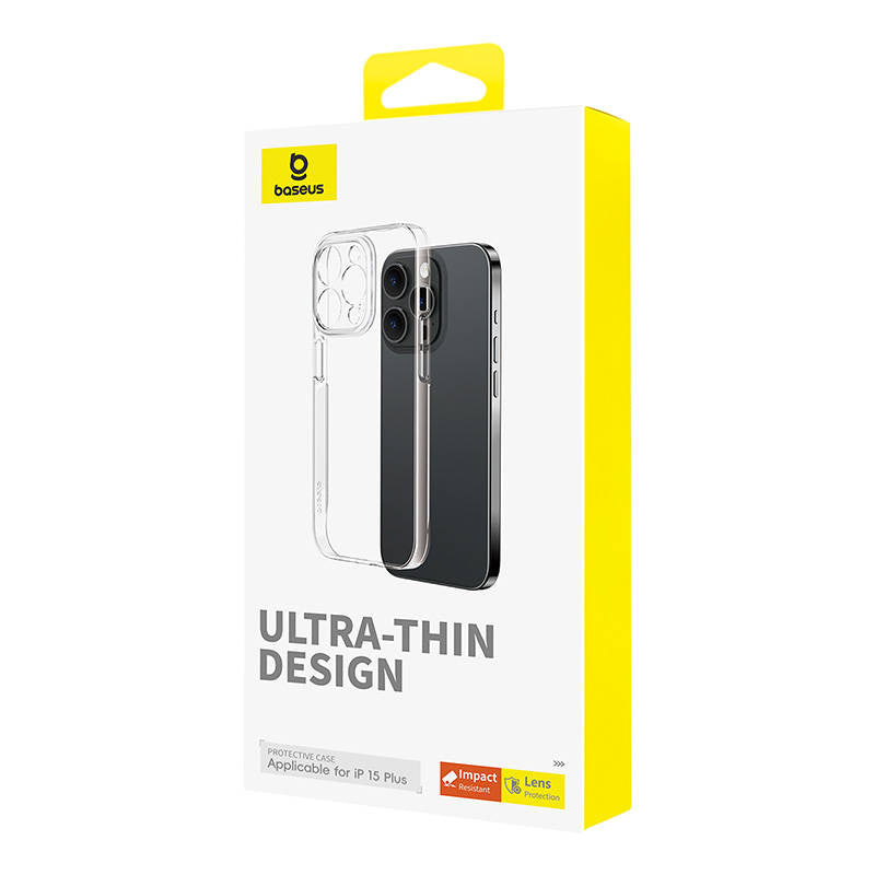 Baseus Θήκη OS-Lucent Series για iPhone 15 Plus (Διαφανής)