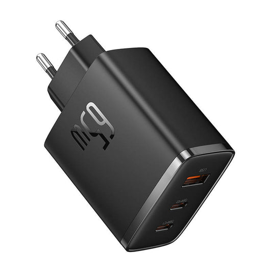 Baseus Φορτιστής OS-Cube Pro 2xUSB-C + USB, 65W (Μαύρο)