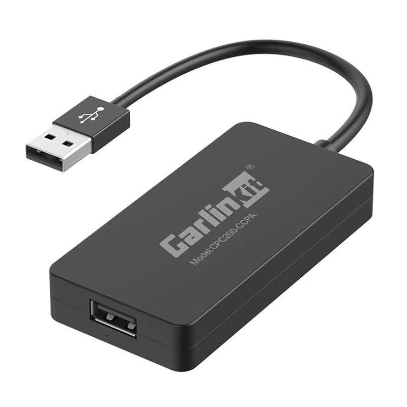 Ασύρματος προσαρμογέας Carlinkit CCPA Apple Carplay/Android Auto (μαύρο)