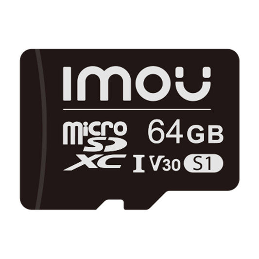 Imou Κάρτα Μνήμης microSD (UHS-I, SDXC, 10/U3/V30, 95/38) 64GB