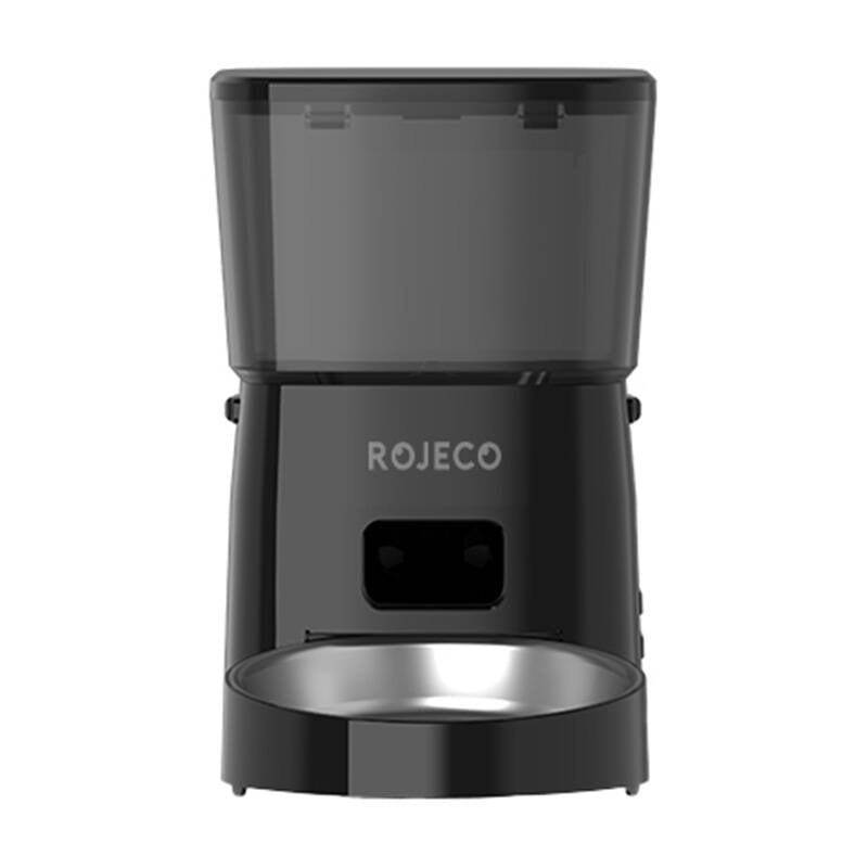 Rojeco 2L έξυπνος διανομέας τροφής κατοικίδιων ζώων Έκδοση κουμπιού