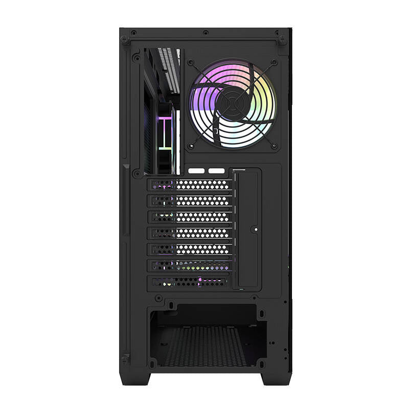 Darkflash Κουτί Υπολογιστή DS900 με 7 ανεμιστήρες ARGB (Μαύρο)