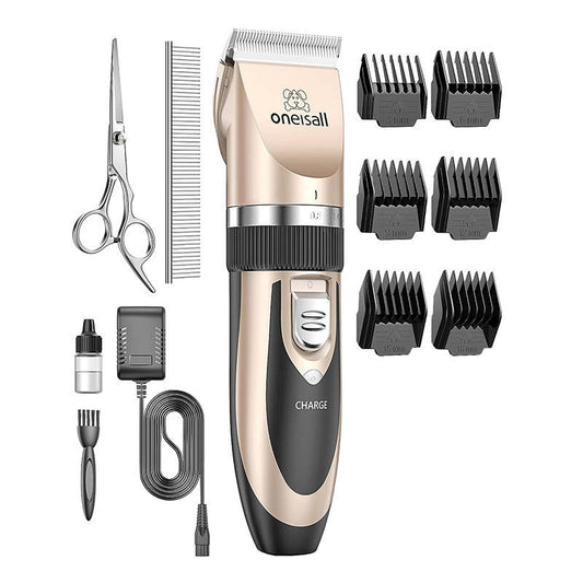 Oneisall Κουρευτική Μηχανή/Trimmer Κατοικίδιων P2 (Ροζ χρυσό/Μαύρο)
