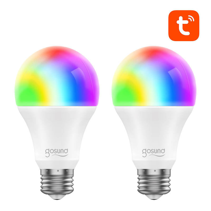 NiteBird Έξυπνη Λάμπα LED WB4, RGB, E27, Tuya (2τμχ)