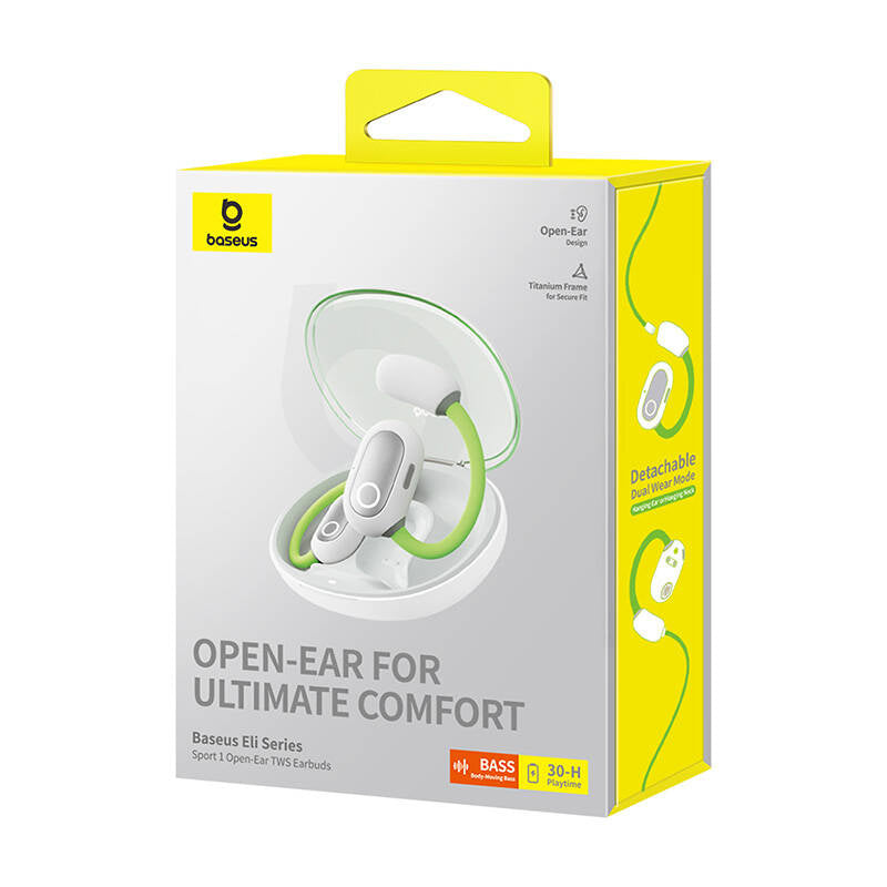 Earphones TWS Baseus Eli Sport 1, (green)