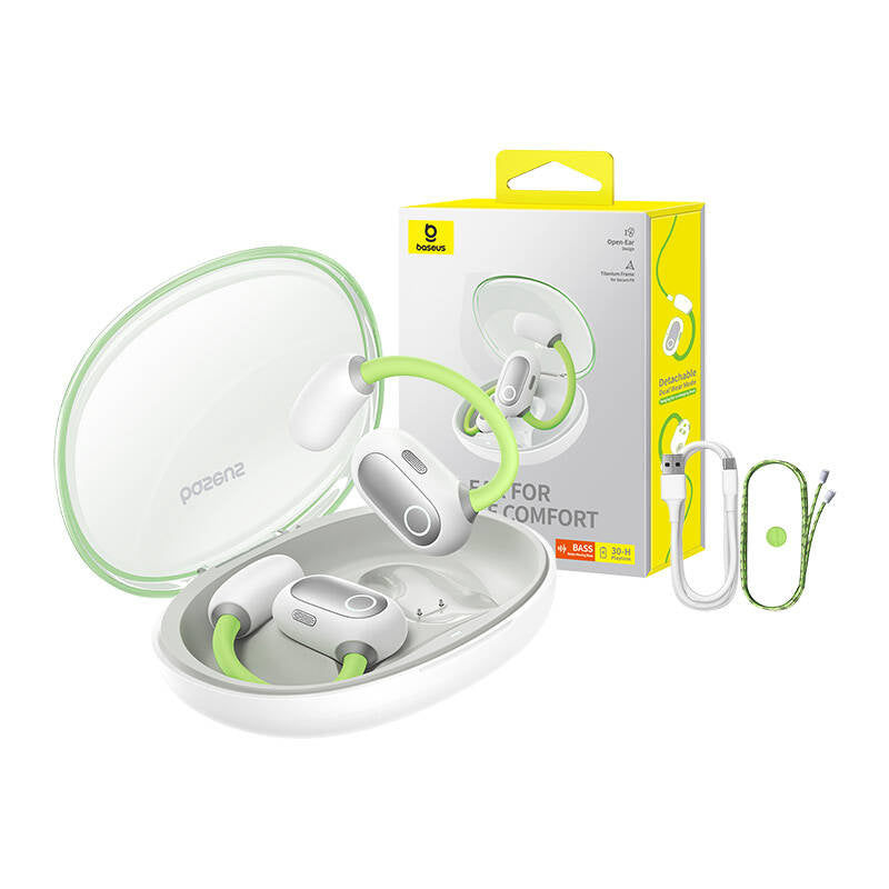 Earphones TWS Baseus Eli Sport 1, (green)