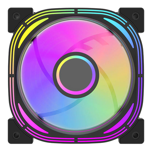 Darkflash Σετ Ανεμιστήρων PC ARGB INF24 3σε1 (Μαύρο)