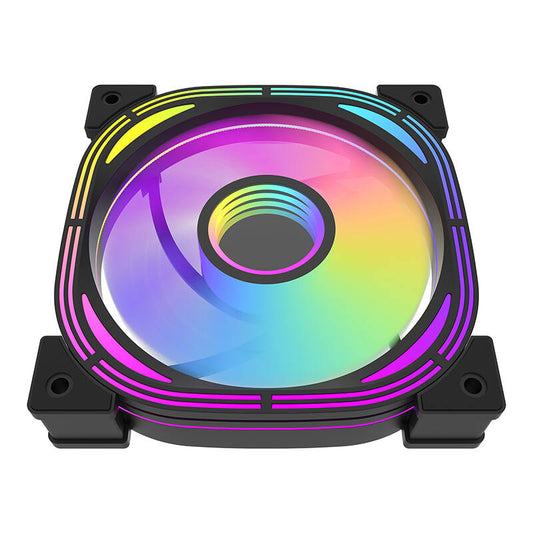 Darkflash Σετ Ανεμιστήρων PC ARGB INF24 3σε1 (Μαύρο)