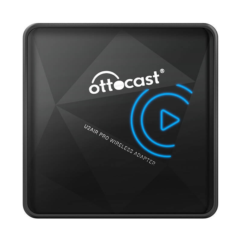 Ottocast Ασύρματος Αντάπτορας Αυτοκινήτου CP82, U2-AIR PRO Carplay (Μαύρο)