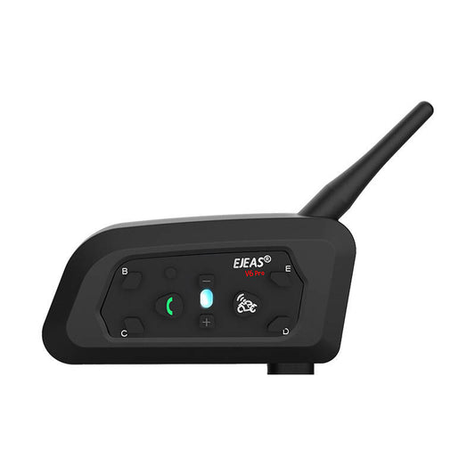 EJEAS Ενδοεπικοινωνία για Κράνος Μηχανής V6PRO+ (Μαύρο)