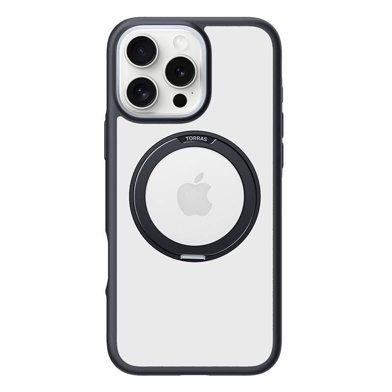 Etui Torras Ostand R Fusion for iPhone 16 Pro (Black)