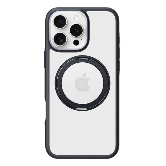 Etui Torras Ostand R Fusion for iPhone 16 Pro (Black)