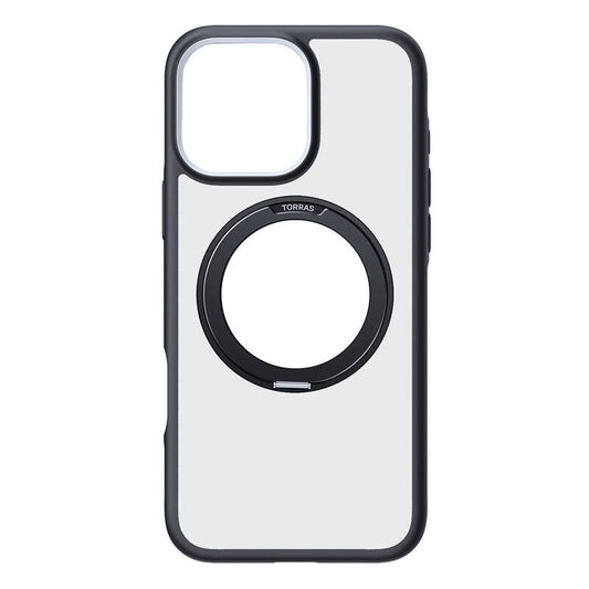 Etui Torras Ostand R Fusion for iPhone 16 ProMax (Black)