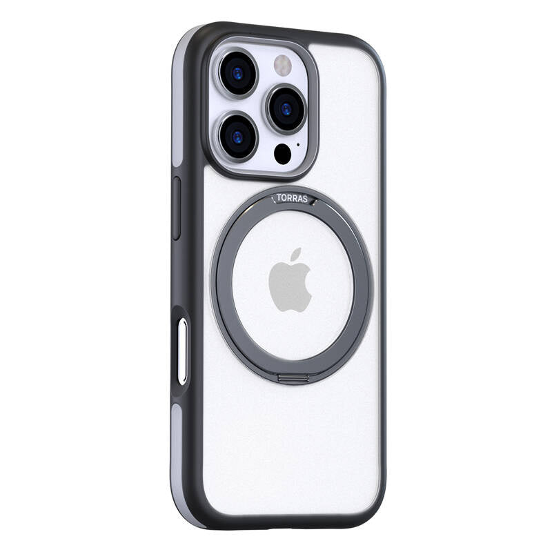 Etui Torras Ostand R Fusion for iPhone 16 ProMax (Black)