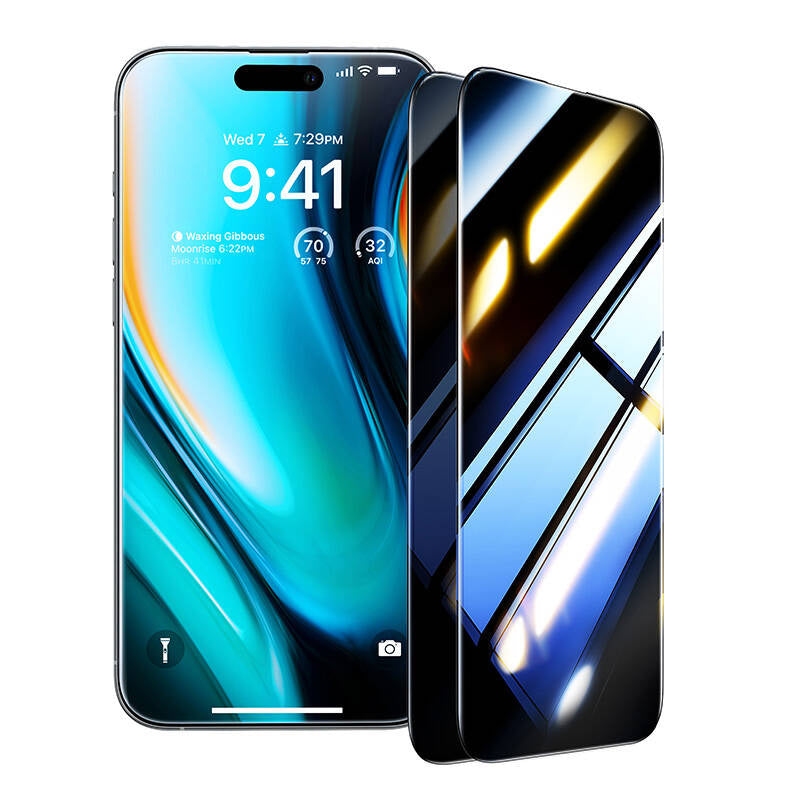 Privacy tempered glass Install Master Privacy for iPhone 16 Plus