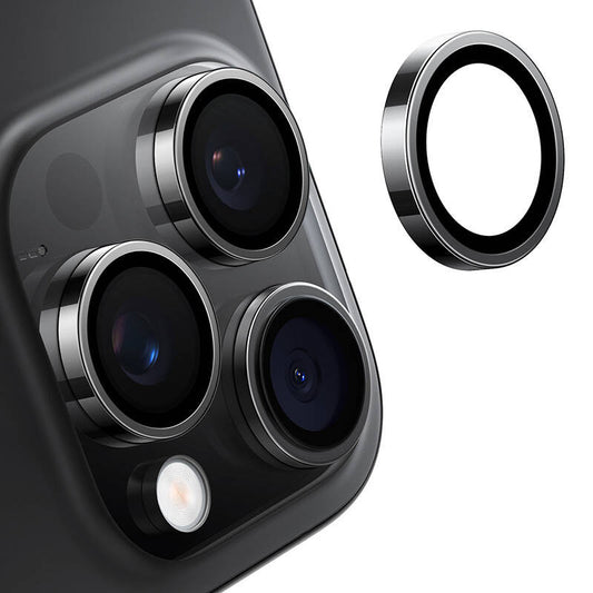 Camera glass Lensguard for iPhone 16 Pro (Black)