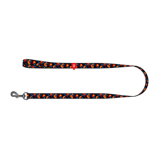 Nylon dog leash "Oranges" 122 cm Waudog