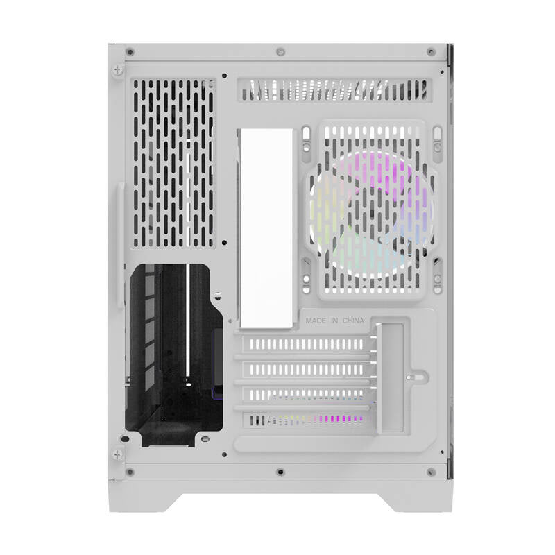 Darkflash Computer Case FT418 + 6 aRGB fans (white)