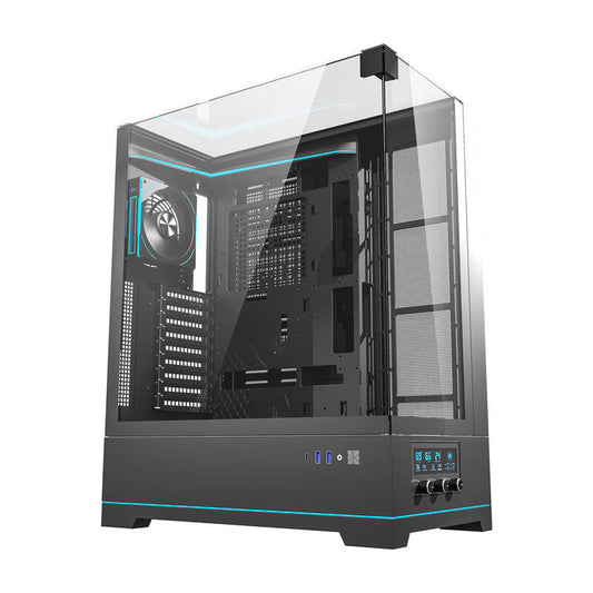 Darkflash Computer Case DY450L PRO Black with fan