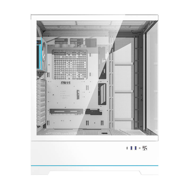Darkflash Computer Case DY451L PRO White with fan