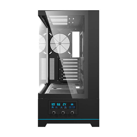 Darkflash Computer Case DY451 Black without fans