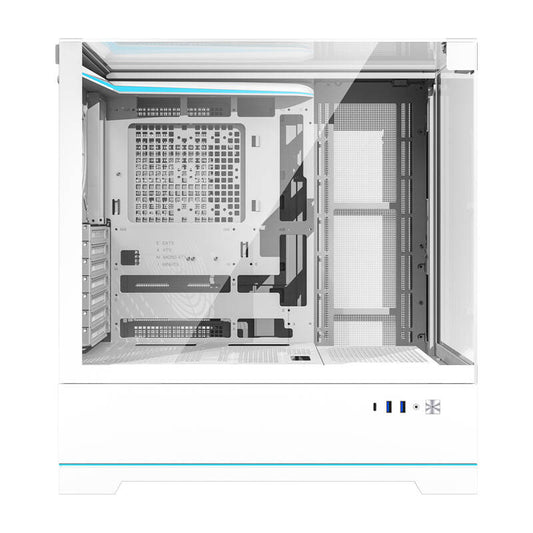Darkflash Computer Case DY450 White without fans