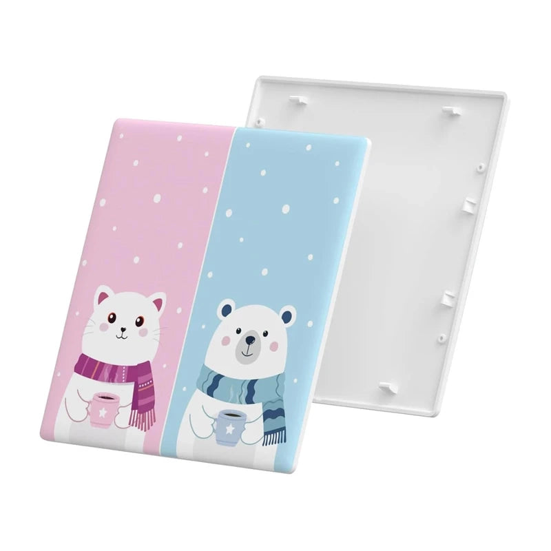 Decorative cover / panel for T5 touch wall switch SONOFF Cartoon 2C