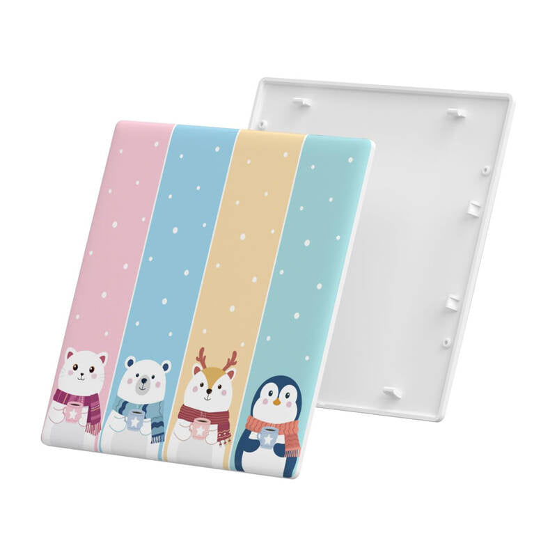 Decorative cover / panel for T5 touch wall switch SONOFF Cartoon 4C