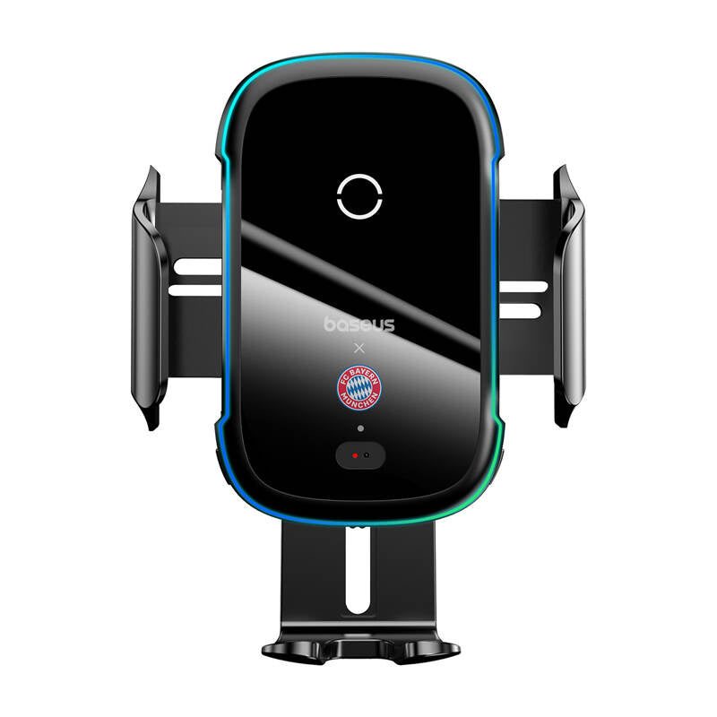Holder with charger 15W (black) Bayern Edition
