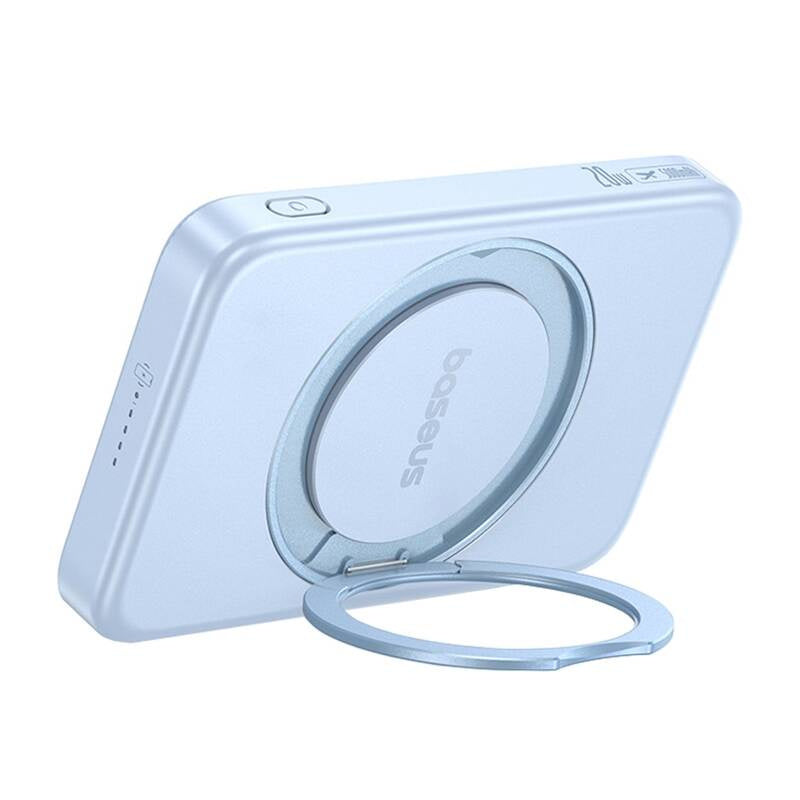Baseus PicoGo Qi2 powerbak with stand 5000mAh 20W (blue)