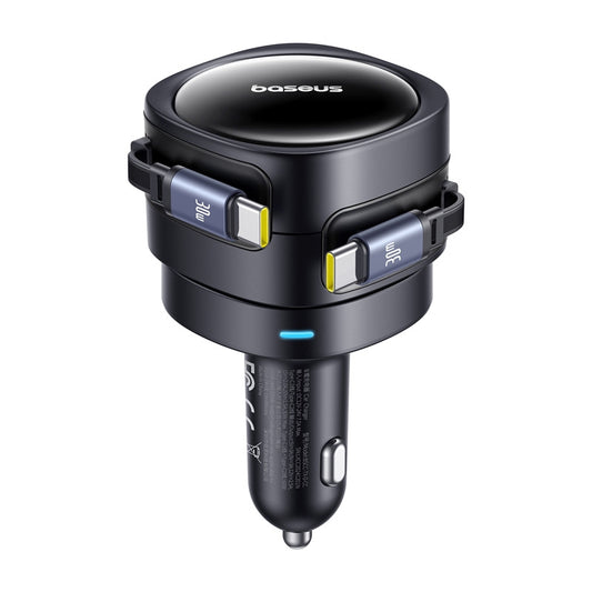 Enjoyment Max Car Charger C+C Cables 60W Black