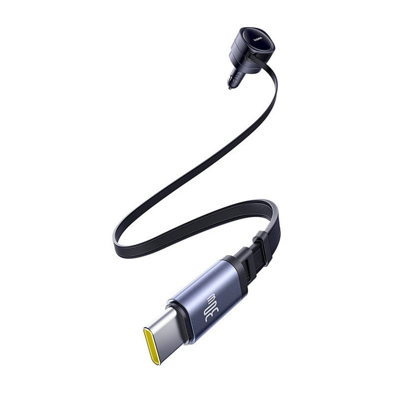 Enjoyment Max Car Charger C+C Cables 60W Black