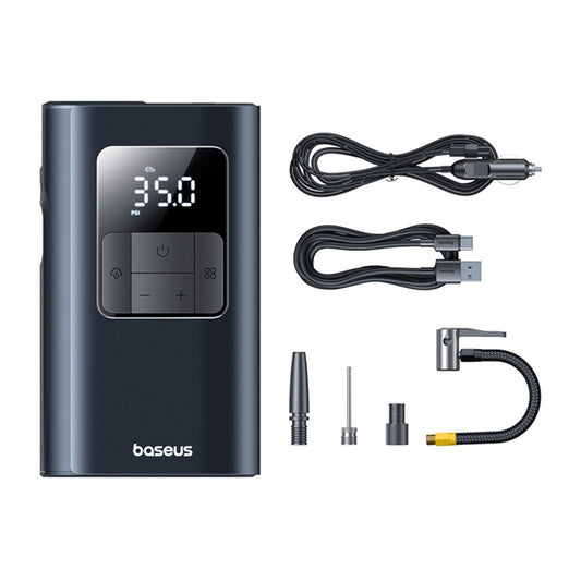 Tire Inflator Baseus PrimeTrip VA1 2-in-1 Black