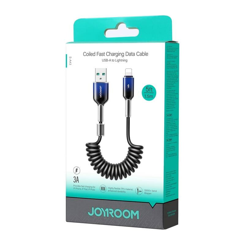 Cable USB-A Lightning Joyroom S-A43 1.5m black