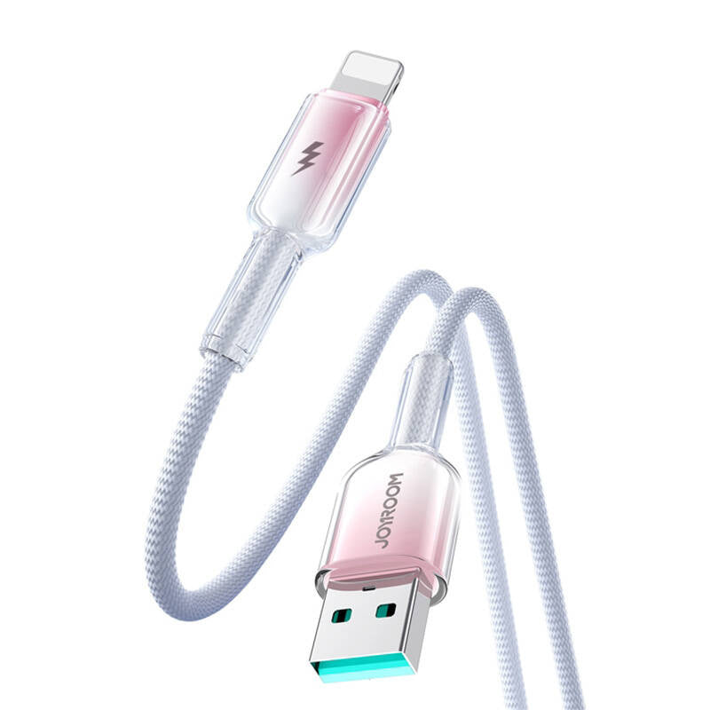 Cable USB-A Lightning Joyroom S-A42 3A 30W 1.2m White