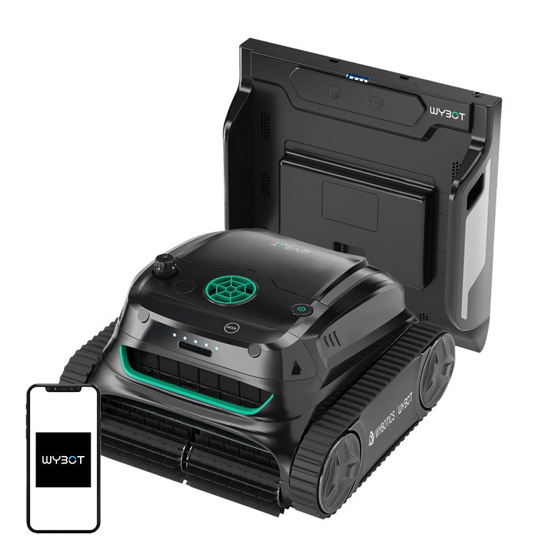Cordless Robotic Pool Cleaner Wybot S2 Pro