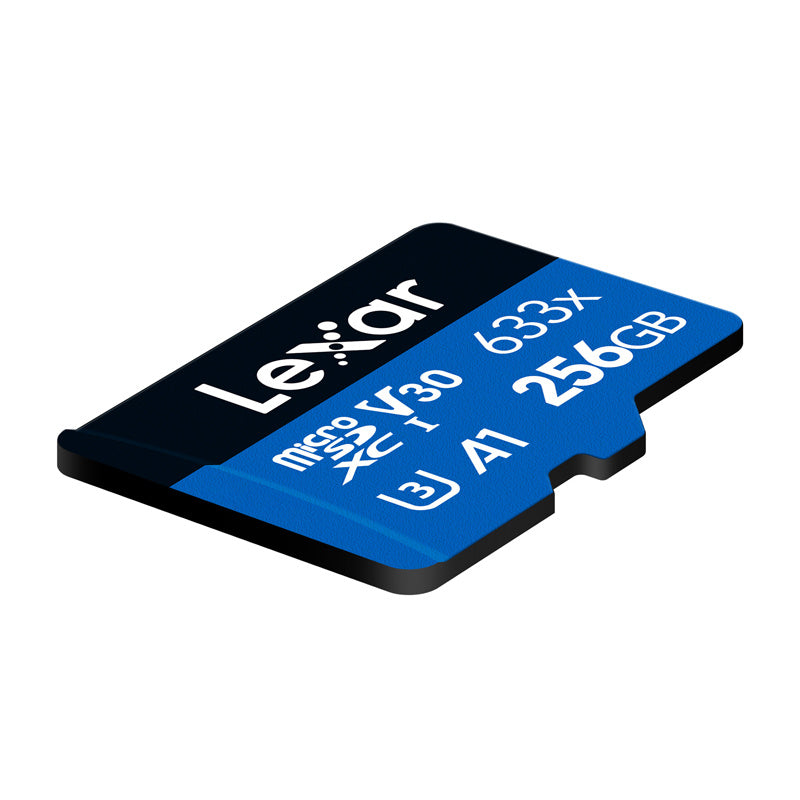 Memory card Lexar High-Performance 633x microSDXC 256GB  + adapter SD
