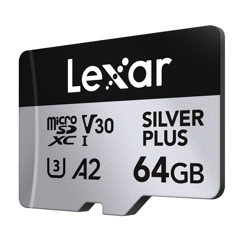 Memory card Lexar High-Performance Silver Plus microSDXC 64GB + adapter