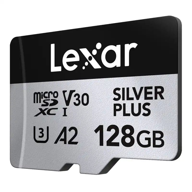 Memory card Lexar High-Performance Silver Plus microSDXC 128GB + adapter