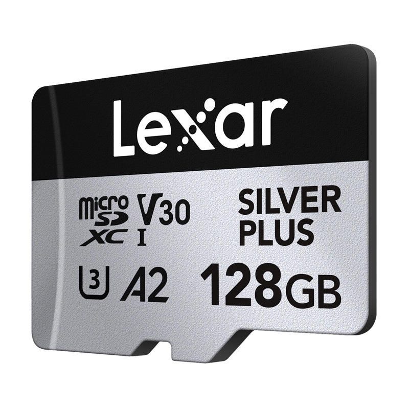Memory card Lexar High-Performance Silver Plus microSDXC 128GB + adapter