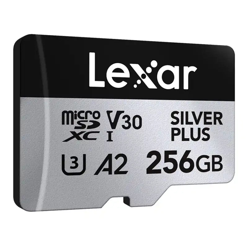 Memory card Lexar High-Performance Silver Plus microSDXC 256GB + adapter
