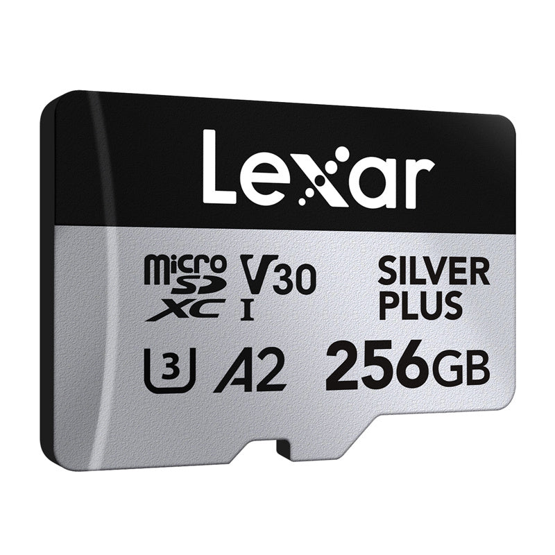 Memory card Lexar High-Performance Silver Plus microSDXC 256GB + adapter