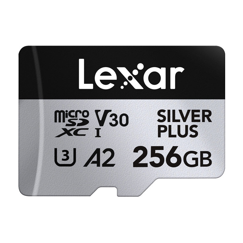 Memory card Lexar High-Performance Silver Plus microSDXC 256GB + adapter